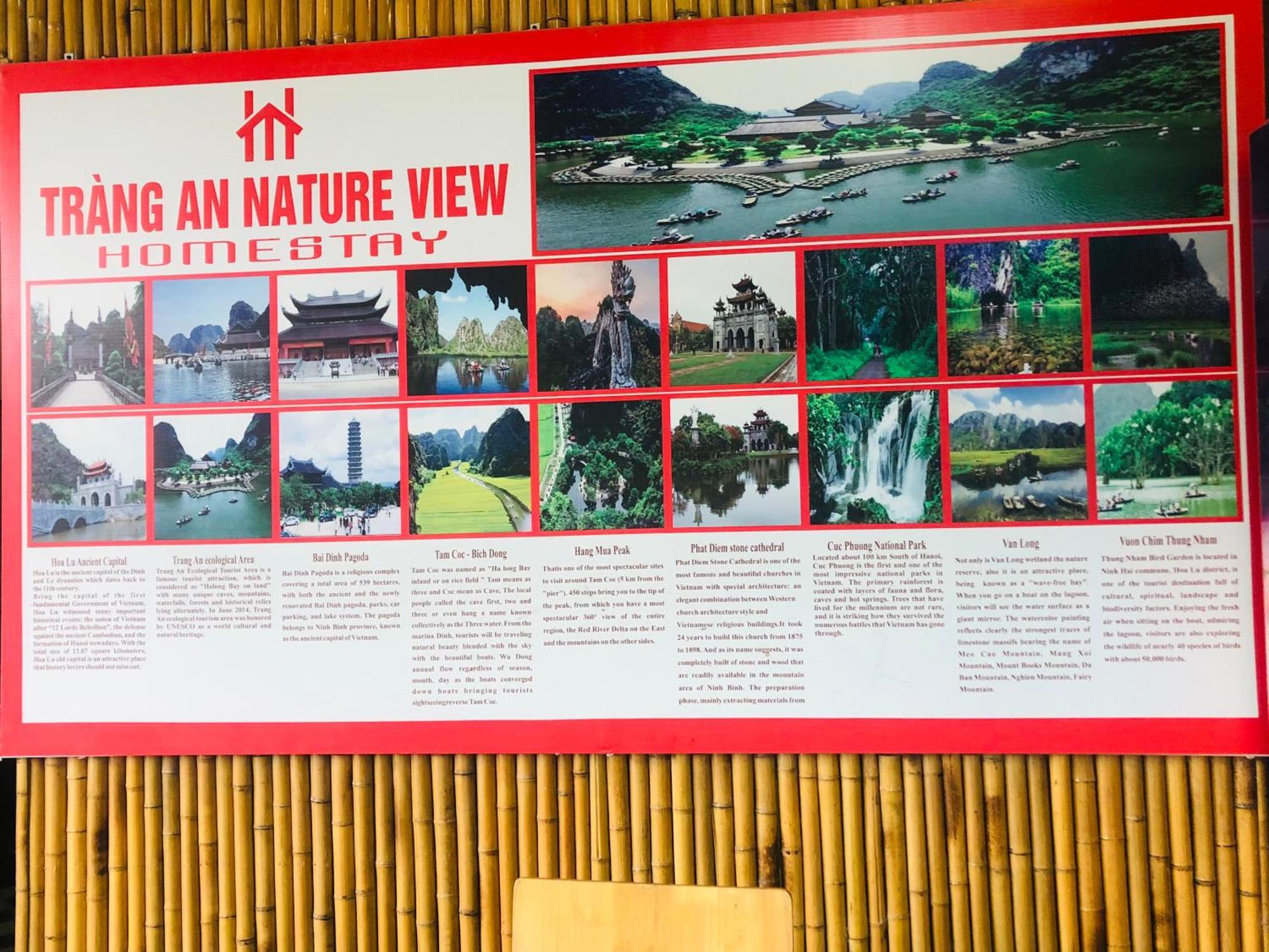 Trang An Nature View Homestay Nguyen Ngoai Εξωτερικό φωτογραφία